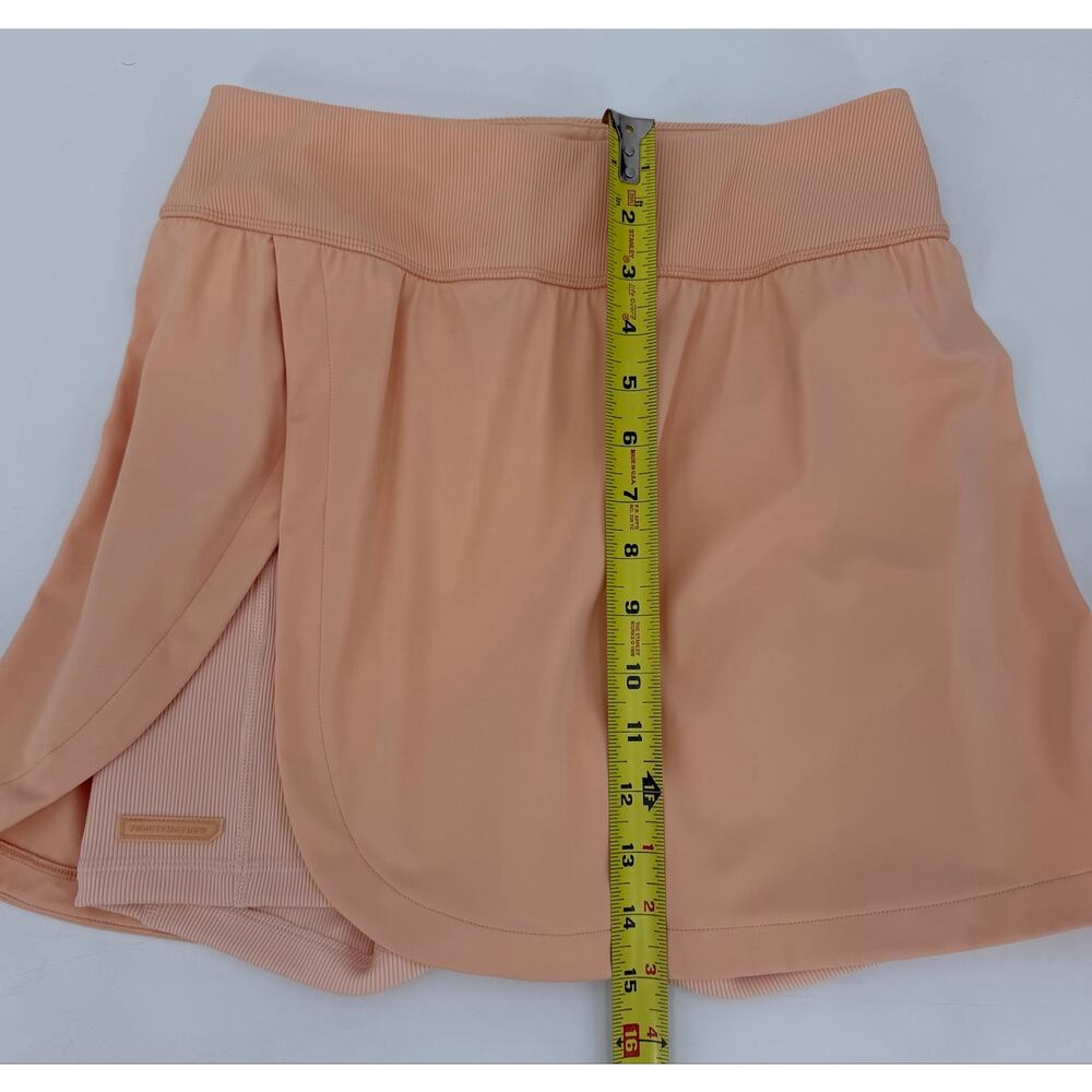 Travis Mathew Shifting Sands Skort Peach Tennis Golf Athletic Medium ActiveWear - Picture 8 of 10